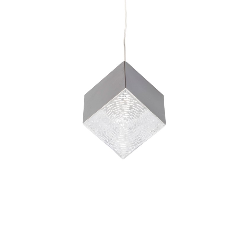 Κρεμαστό Φωτιστικό SQURE 917S/5 με 5 Μεταλλικούς Κύβους – Χρυσό ή Ασημί | glint.gr