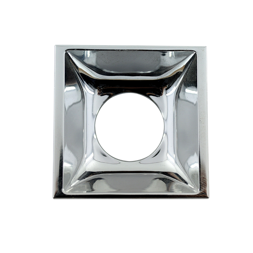 Χωνευτό Κεραμικό Σποτ GU10 Τετράγωνο με Επιλογή Χρώματος 142x142x52mm CE 3013