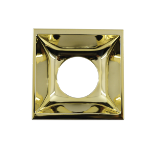 Χωνευτό Κεραμικό Σποτ GU10 Τετράγωνο με Επιλογή Χρώματος 142x142x52mm CE 3013