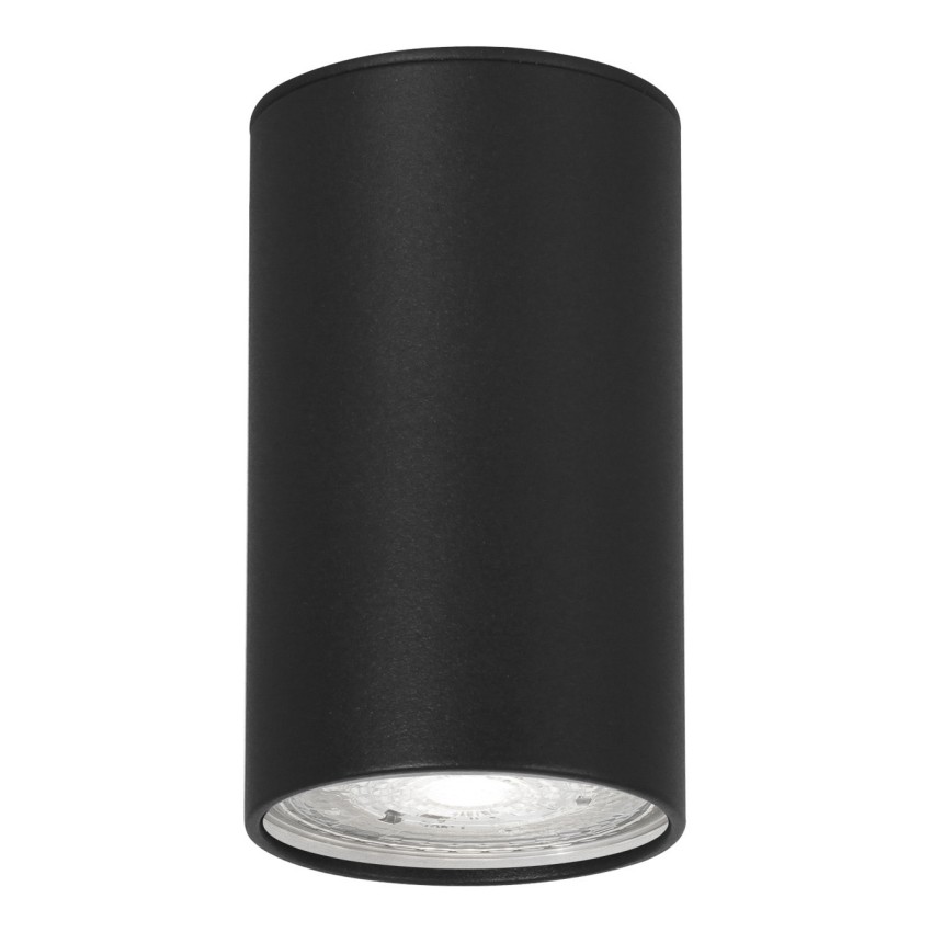 Σποτ Οροφής GU10 Στρογγυλό Μαύρο Φ56x100mm IP20 R 2011