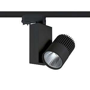 Σποτ Ράγας SR 7020 Τριφασικής Μαύρο LED 15W