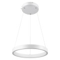 Κρεμαστό Φωτιστικό LED 30W 3513lm Dimmable Λευκό Φ40cm L104