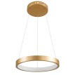 Κρεμαστό Φωτιστικό LED 30W 3513lm Dimmable Χρυσό Ματ Φ40cm L103