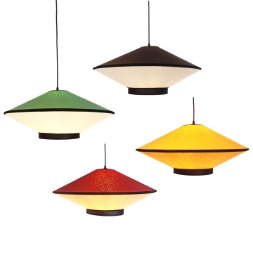 Κρεμαστό Φωτιστικό "Elegance" Μονόφωτο από Ύφασμα – Προσαρμόσιμο σε Χρώμα και Διάσταση AG 2214