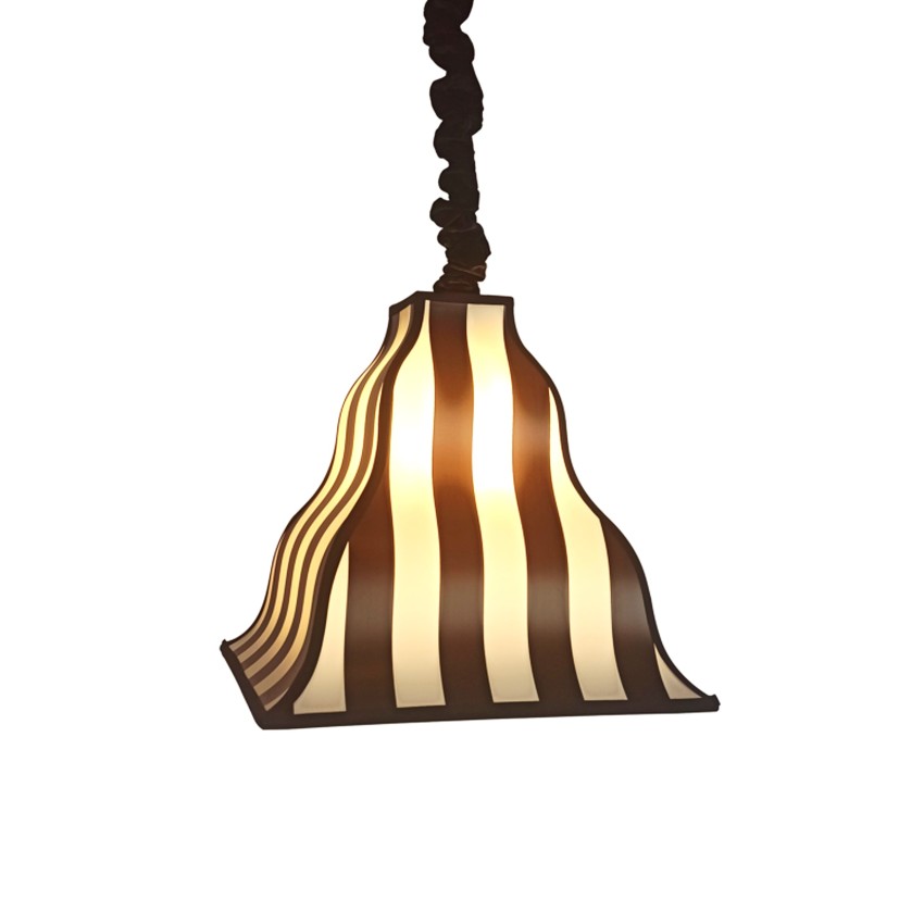 Φωτιστικό Κρεμαστό Μονόφωτο από Υφασμα AG 2218