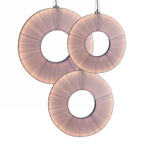 Μονόφωτο Φωτιστικό Σύνθεση από Μέταλλο και Υφασμα – Ιδανικό για Επαγγελματικούς Χώρους και Πολυτελή Σαλόνια CYRC 953/3