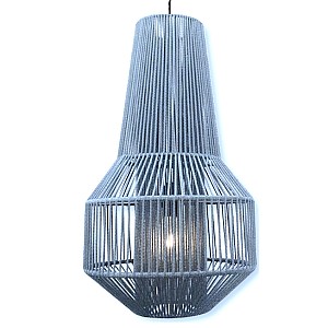 Rope Pendant Light Κρεμαστό Φωτιστικό από Σχοινί 