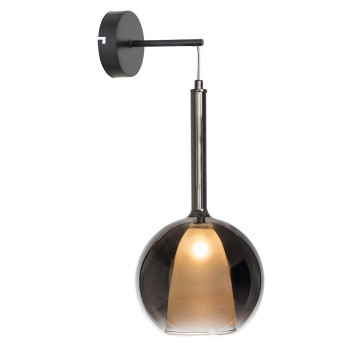 Απλίκα τοίχου μεταλλική με διπλό γυαλί LUMMIN 925A