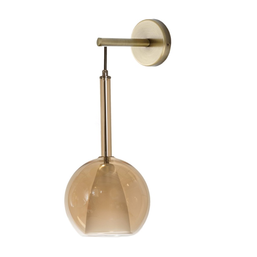 Απλίκα τοίχου μεταλλική με διπλό γυαλί LUMMIN 925A