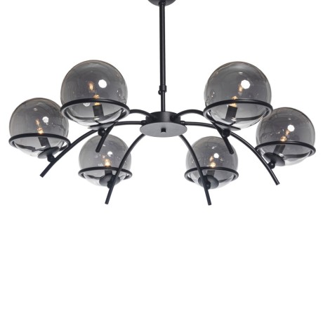 Glint® Κρεμαστό Φωτιστικό 6 Φώτα G9 με Μεταλλικό Design για Μοντέρνους Χώρους – SOLE 932/6
