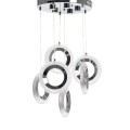 Φωτιστικό Κρεμαστό TABU RING 9503 – 6 Φώτα LED με Κρύσταλλο