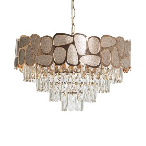 Κρεμαστό Φωτιστικό Πολυτελείας με Κρύσταλλα – Κομψότητα & Στυλ | INSA 9601