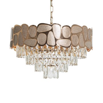 Κρεμαστό Φωτιστικό Πολυτελείας με Κρύσταλλα – Κομψότητα & Στυλ | INSA 9601