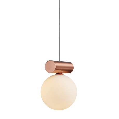 CYLINSPHERE 1360A Designer Μονόφωτο Κρεμαστό Φωτιστικό G9 Ø15 cm