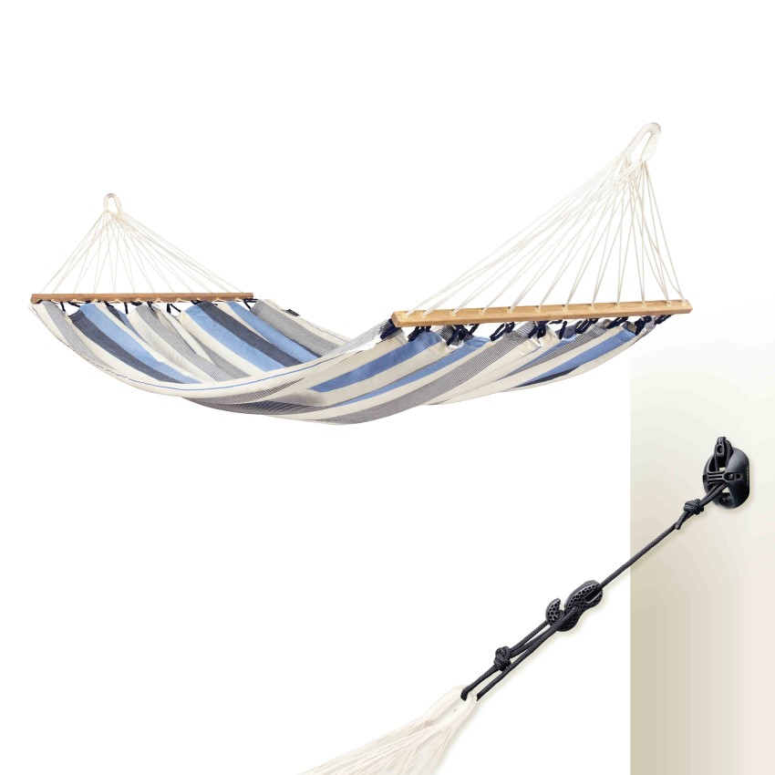 Αιώρα PP Alisio Sea Salt Μονή με Ξύλινη Ράβδο Διασποράς