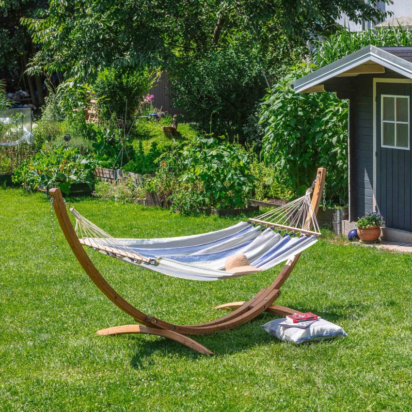 Αιώρα PP Alisio Sea Salt Μονή με Ξύλινη Ράβδο Διασποράς