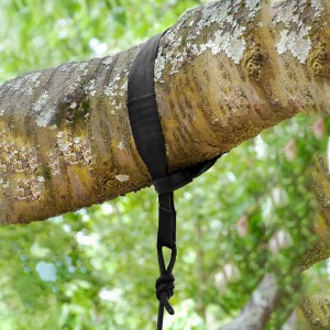 Σετ ανάρτησης αιώρας κάθισμα σε στρογγυλό σημείο - μαύρο