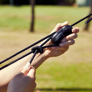 Σετ ανάρτησης πολλαπλών χρήσεων για αιώρα- μαύρο