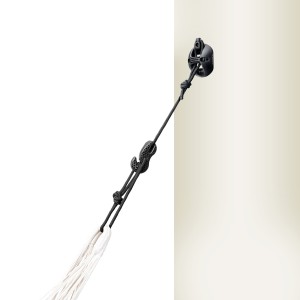 Σετ ανάρτησης πολλαπλών χρήσεων για αιώρα- μαύρο