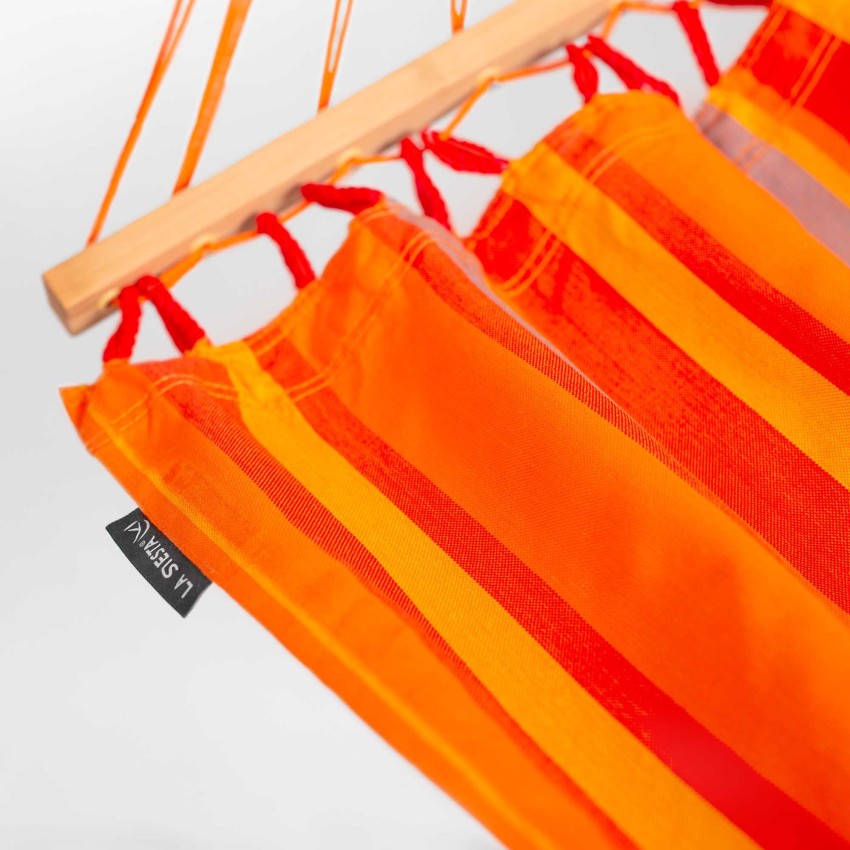 Αιώρα PP Alisio Toucan Διπλή με Ξύλινη Ράβδο Διασποράς