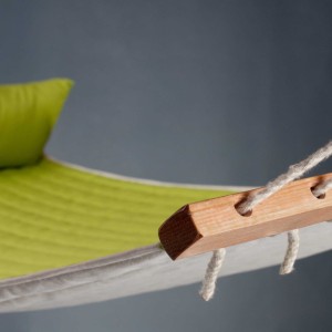 Αιώρα καπιτονέ με ράβδο Alabama Avocado - kingsize