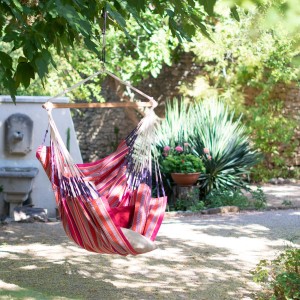 Αιώρα κάθισμα από oργανικό βαμβάκι Habana Flamingo - comfort