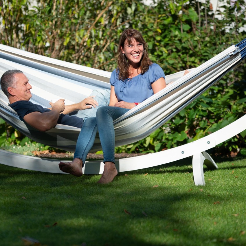 Αιώρα Κήπου Brisa Sea Salt Διπλή PP 160x350εκ