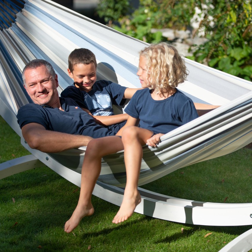 Αιώρα Κήπου Brisa Sea Salt Διπλή PP 160x350εκ