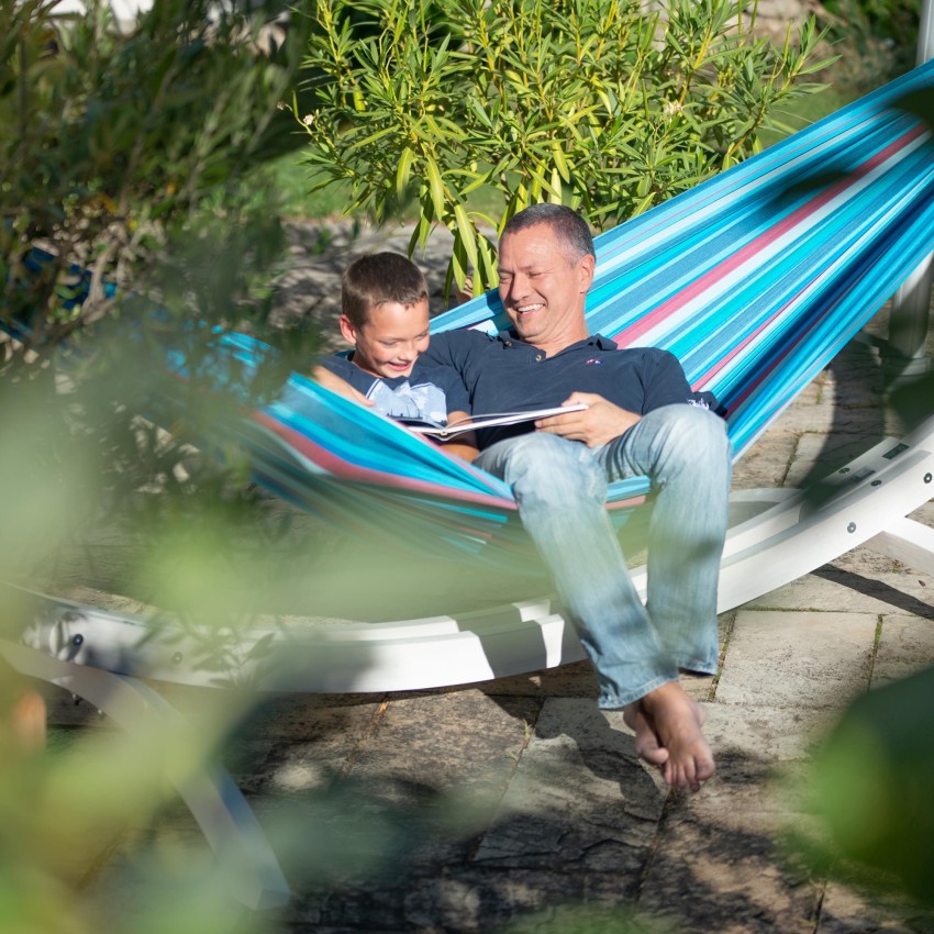 Αιώρα Κήπου Brisa Wave Διπλή 160x350εκ από πολυπροπυλένιο