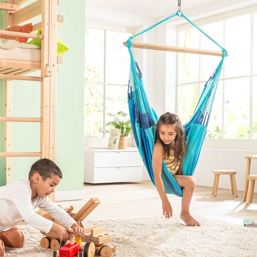 Αιώρα Κάθισμα Οργανικό Βαμβάκι Habana Lagoon – COMFORT 180x110εκ