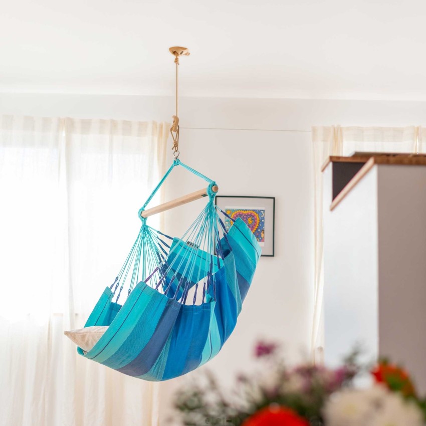 Αιώρα Κάθισμα Οργανικό Βαμβάκι Habana Lagoon – COMFORT 180x110εκ