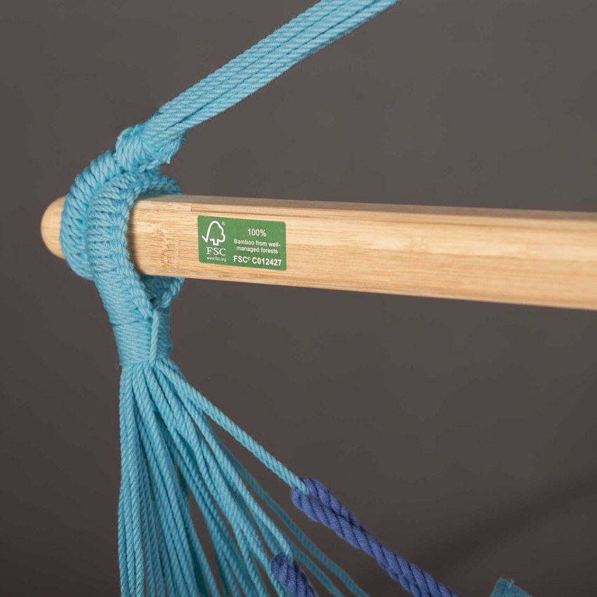 Αιώρα Κάθισμα Οργανικό Βαμβάκι Habana Lagoon – COMFORT 180x110εκ