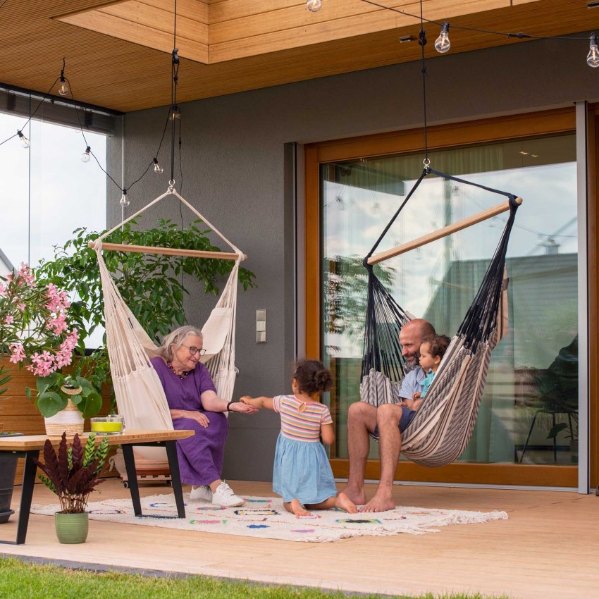 Αιώρα Κάθισμα Οργανικό Βαμβάκι Habana Zebra – COMFORT 180x110εκ