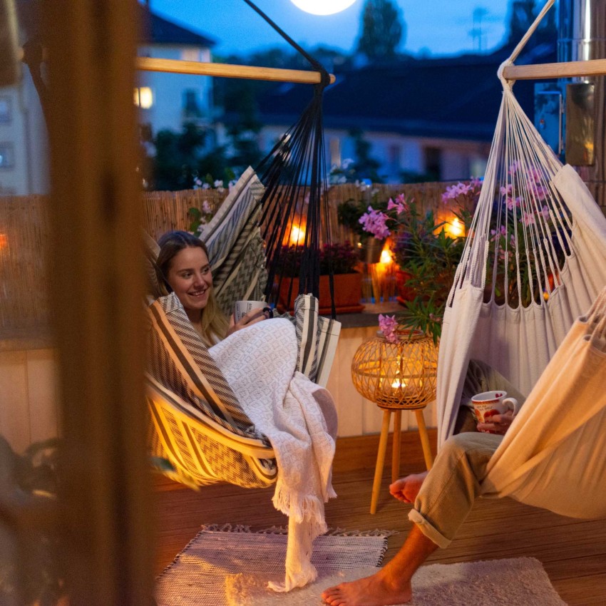 Αιώρα Κάθισμα Οργανικό Βαμβάκι Habana Zebra – COMFORT 180x110εκ