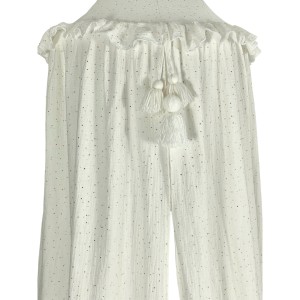 White and Golden Dots Canopy