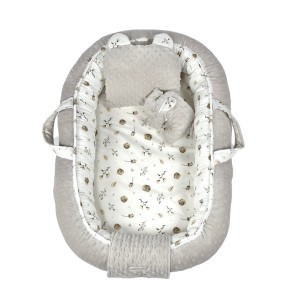 Παιδική Φωλιά Μωρού Natural – Baby Nest με Latex Στρώμα Διπλής Όψης