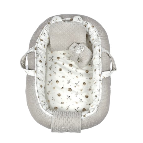 Παιδική Φωλιά Μωρού Natural – Baby Nest με Latex Στρώμα Διπλής Όψης
