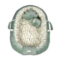 Παιδική Φωλιά Μωρού Baby Nest Eucalyptus με Στρώμα Latex