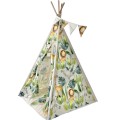 Παιδική Σκηνή Teepee Safari – Χειροποίητη Σκηνή από Βαμβακοσατέν για Εσωτερικό και Εξωτερικό Χώρο