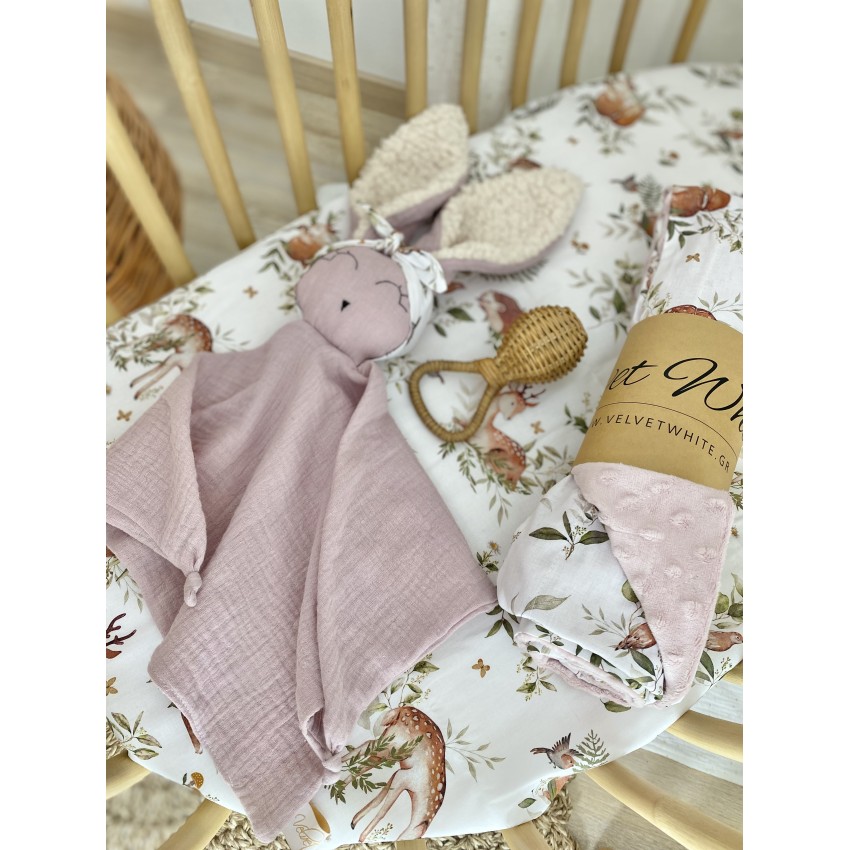 Πανάκι Νάνι Bunny Pink-22-11617 Πανάκι Νάνι Bunny Pink