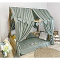 Κουρτίνες κρεβατιού-Canopy Bed Mint green