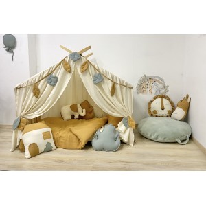 Κάλυμμα κρεβατιού-Canopy Bed Εκρού