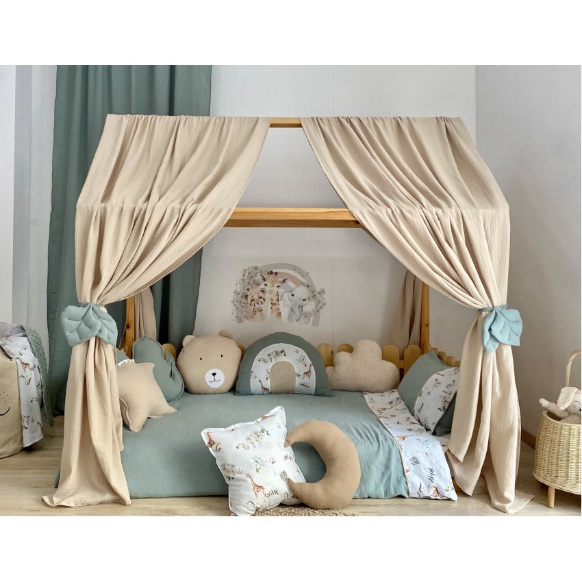 Κουρτίνες κρεβατιού -Canopy Bed Leaves