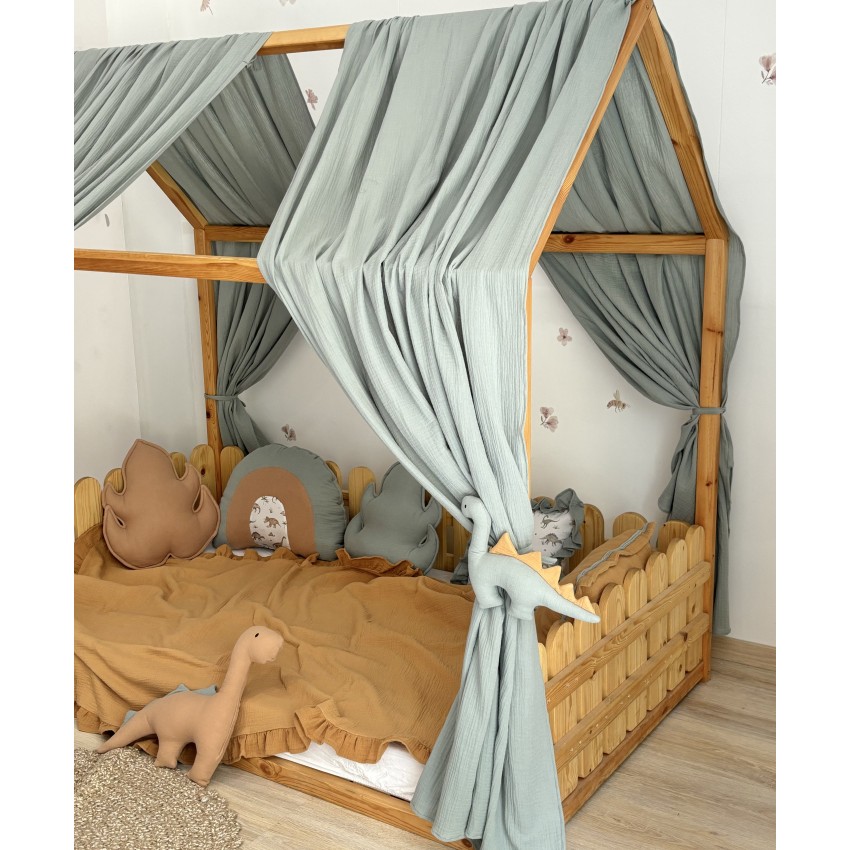 Κουρτίνες κρεβατιού- Canopy Bed Dinosaur