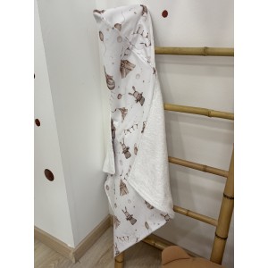 Κάλυμμα κρεβατιού -Canopy Bed White Butterflies