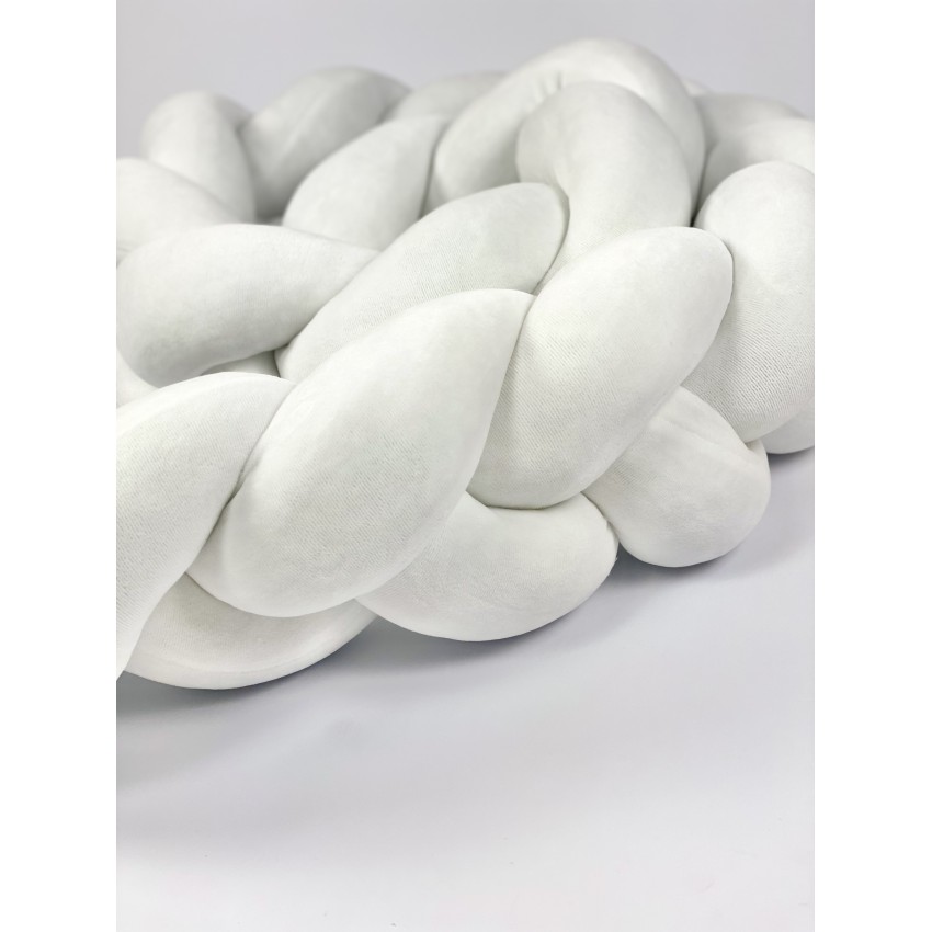 Πλεξούδα Βελουτέ White