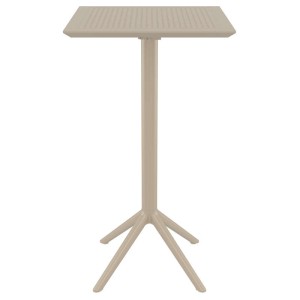 SKY TAUPE BAR 60Χ60Χ108εκ.ΠΤΥΣ/ΝΟ ΤΡΑΠ. ΠΟΛ/ΝΙΟΥ