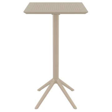 SKY TAUPE BAR 60Χ60Χ108εκ.ΠΤΥΣ/ΝΟ ΤΡΑΠ. ΠΟΛ/ΝΙΟΥ