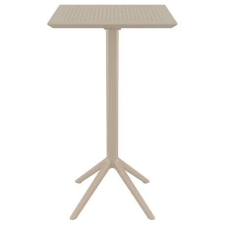 SKY TAUPE BAR 60Χ60Χ108εκ.ΠΤΥΣ/ΝΟ ΤΡΑΠ. ΠΟΛ/ΝΙΟΥ