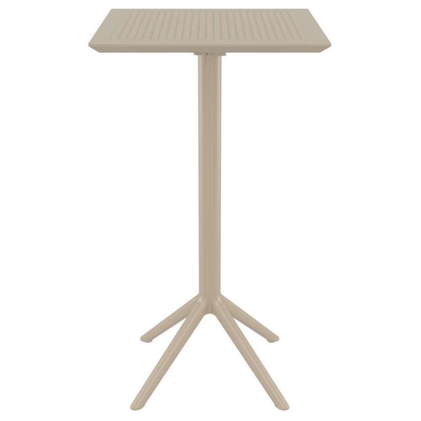 SKY TAUPE BAR 60Χ60Χ108εκ.ΠΤΥΣ/ΝΟ ΤΡΑΠ. ΠΟΛ/ΝΙΟΥ